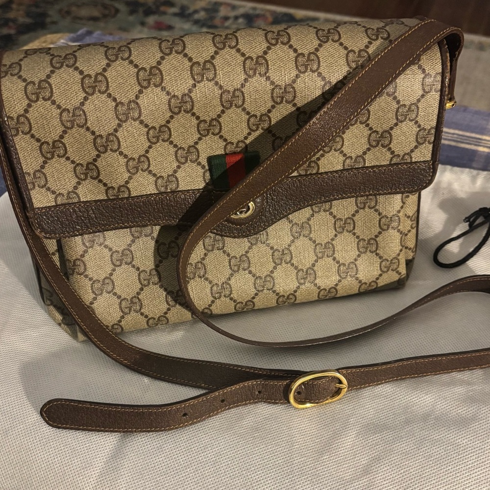Vintage Gucci Ophidia Sherry Crossbody Shoulder Bag